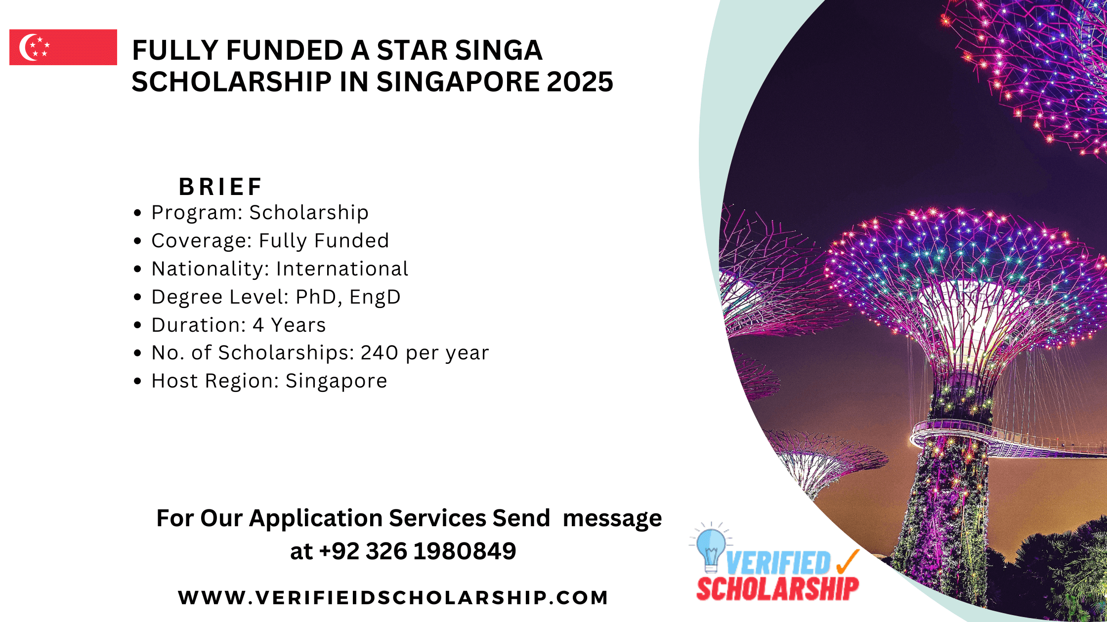 Fully Funded A Star Singa Scholarship In Singapore 2025 Verified Fully Funded A Star Singa Scholarship In Singapore 2025 Verified